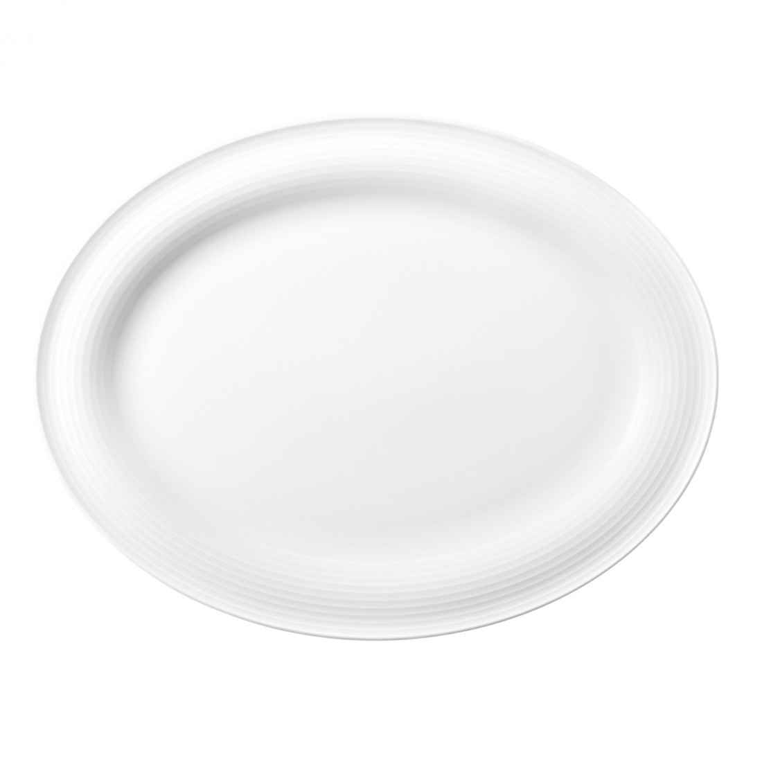 Servierplatte oval 31x24 cm