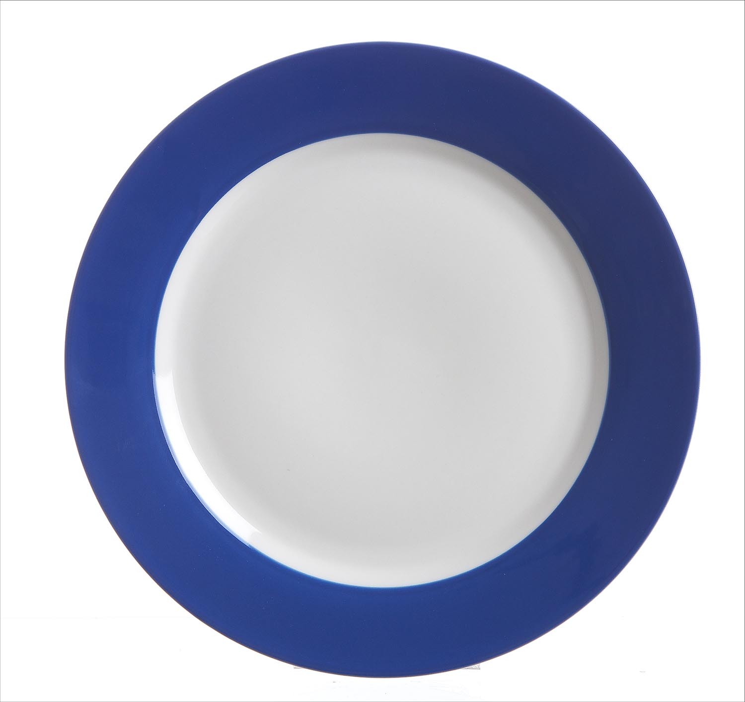 Speiseteller Doppio indigo-blau