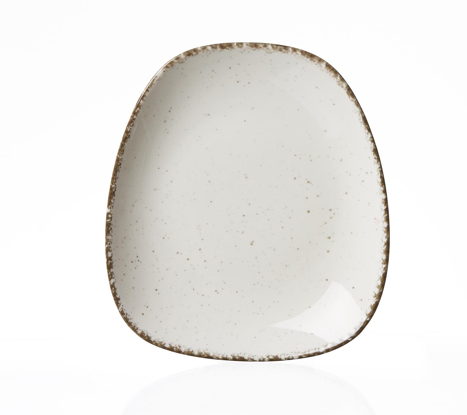 Teller 22,5 x 20 cm Creme Casa