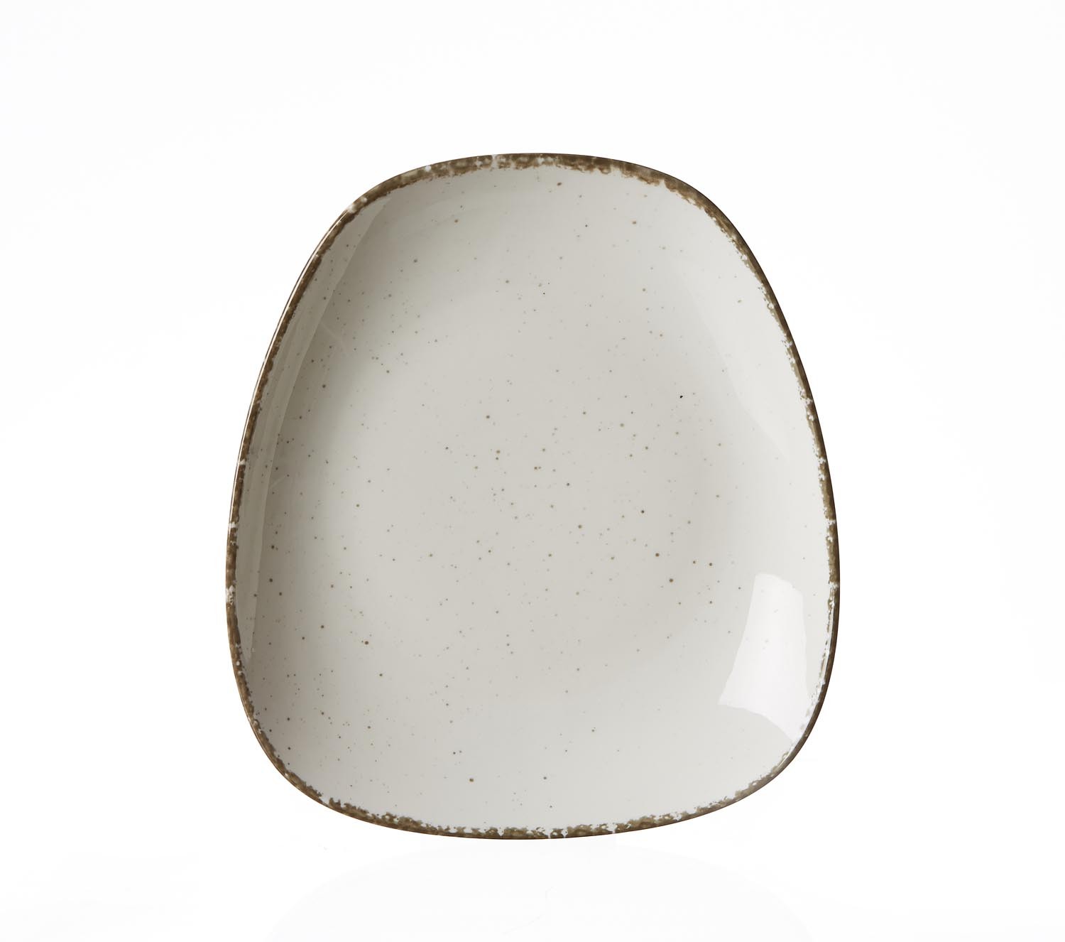 Teller 19 x 16,5 cm Creme Casa