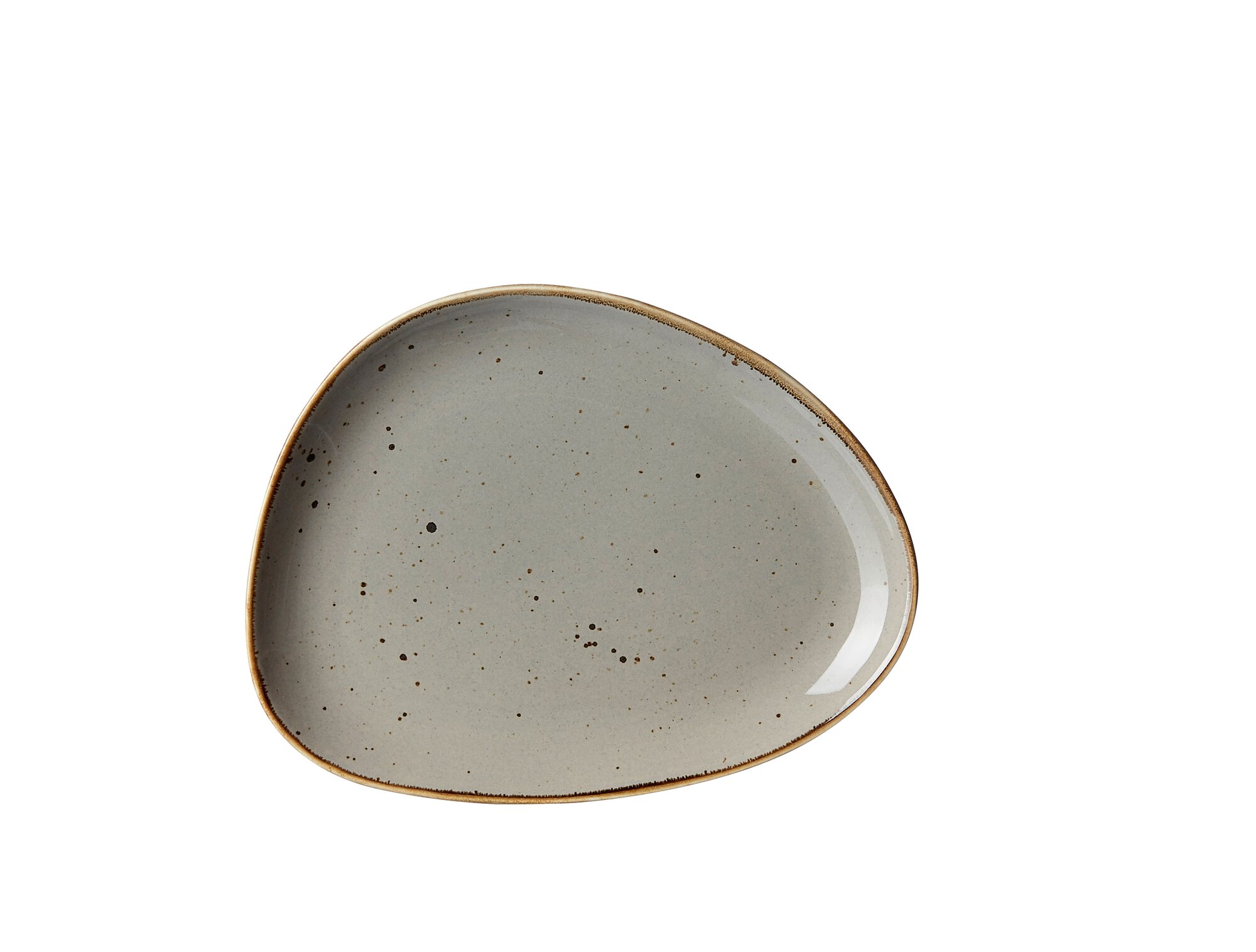 Beilagenteller 205 x 16 cm Taupe Taste