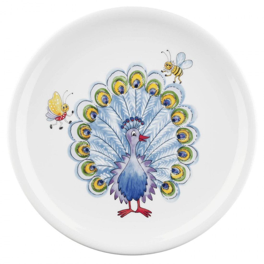Speiseteller 25 cm Fahne