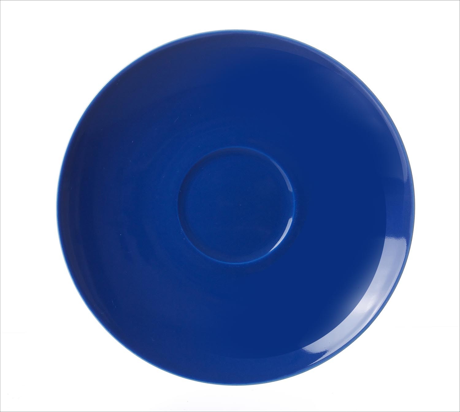 Kaffeeuntertasse Doppio indigo-blau