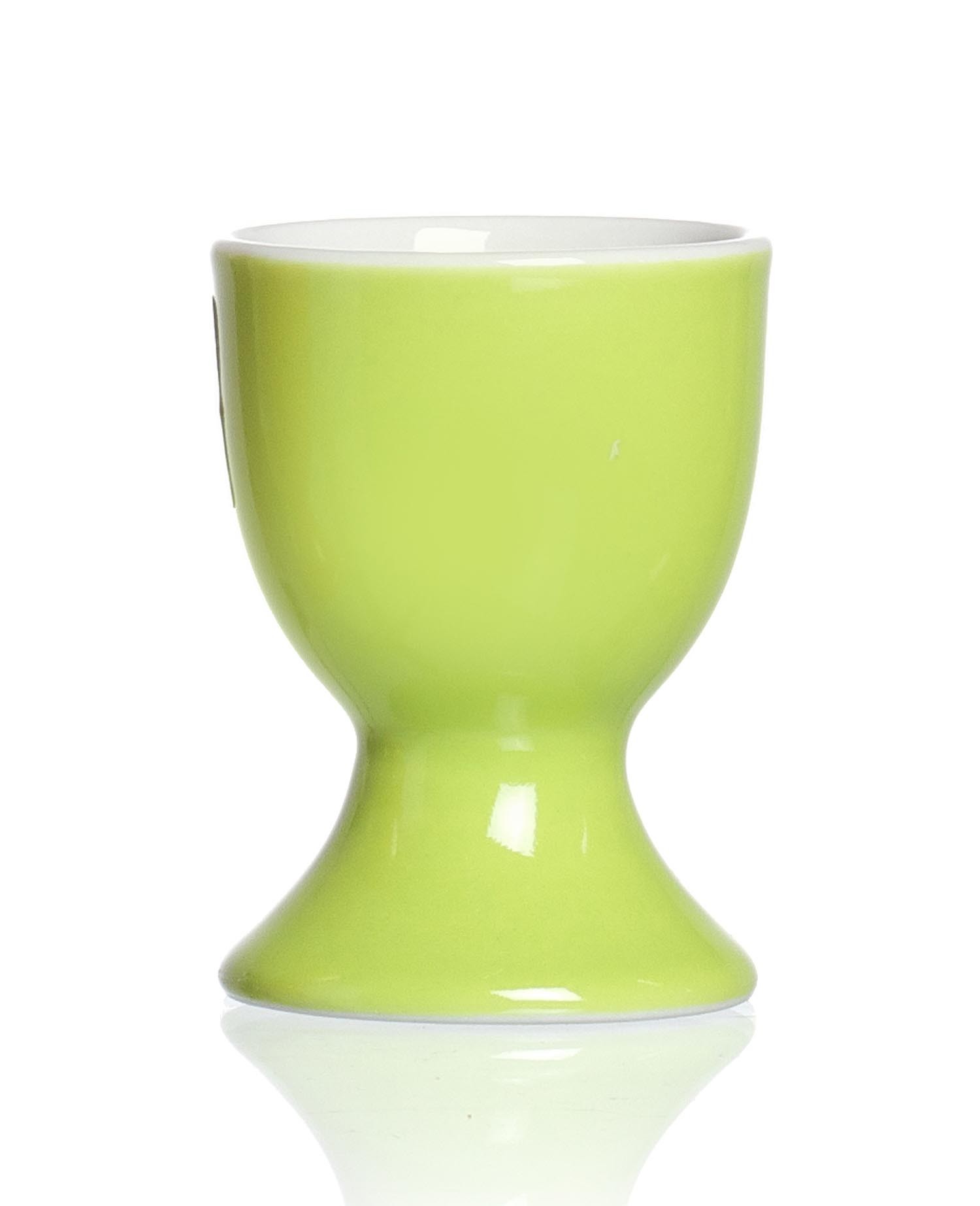6er Set Eierbecher Doppio grün